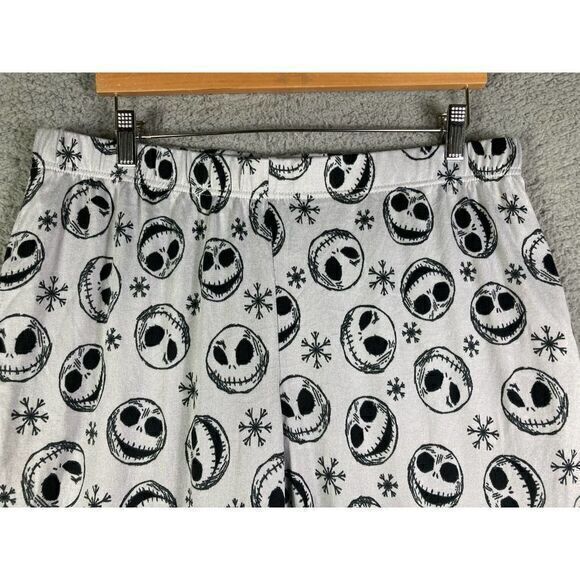 Nightmare Before Christmas Jack Skellington Pajama Pants Womens Large 34 Waist - Picture 9 of 10